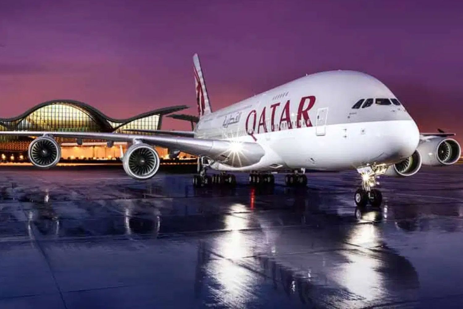 Qatar Airways hero banner